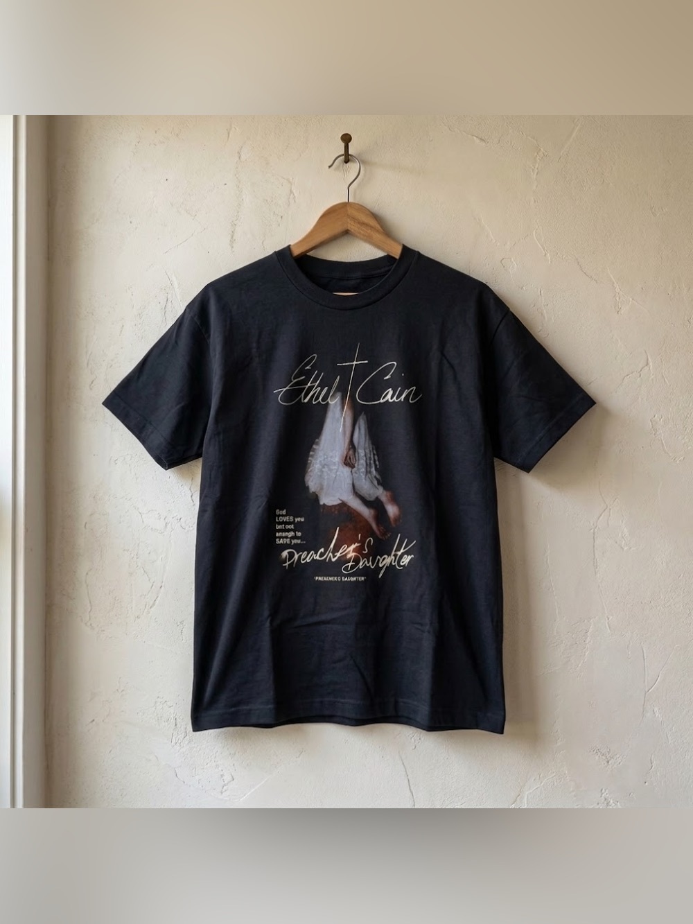 Preacher's Daughter Graphic Tee - Black